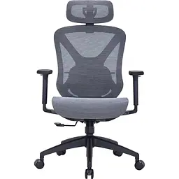 Крісло офісне Officepro AtlasOC630-B-DG-DG Black/Dark Gray (OC630-B-DG-DG)