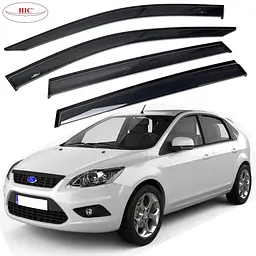 Дефлектори вікон вітровики HIC для Ford Focus II 2004-2010 Седан - Хетчбек Оригінал (Fo21)