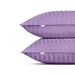 Комплект постільної білизни Cosas євро сатин з простирадлом на резинці AMETHYST CS1 200 x 220 см (StrSatin_24Amethyst_El180-Amethyst_200) - мініатюра 5
