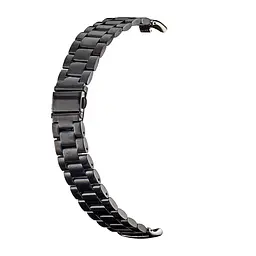 Ремінець Steel Strap Mi Band 8/9/10 чорний (02) - мініатюра 2