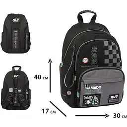 Шкільний рюкзак Yes TS-47M Demon Slayer Tanjiro (550312) - мініатюра 4