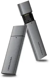 Кишеня для жорстких дисків Vention (KPEH0) для M.2 USB3.1 Type-C Black - мініатюра 3
