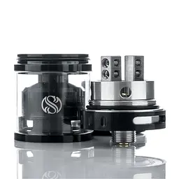 Атомайзер для вейпу Merlin Mini RTA Black (am102) - мініатюра 3