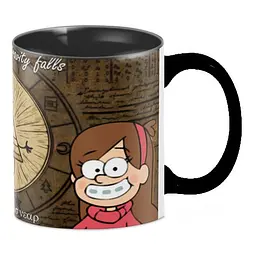 Кружка GeekLand Гравіті Фолз Gravity Falls Welcome чорна GF.02.12. - мініатюра 2