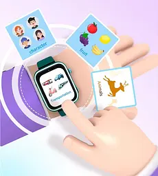 Розумний дитячий годинник Lemfo M32 з прослуховуванням, GPS трекером, 4G SIM-картою та відеозв'язком До 5 днів активної роботи Фіолетовий - мініатюра 10