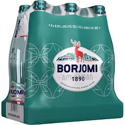 Вода мінеральна Borjomi 0.75 л - мініатюра 6