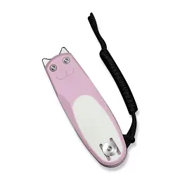 Ніж складаний кишеньковий Civivi Purr, (4.65 см) Nitro-V / G10 рожевий/білий - мініатюра 4