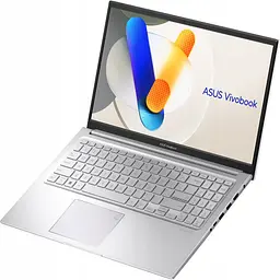 Ноутбук ASUS Vivobook 15, 15. 6 Full HD, Intel Core 5 120U до 5 ГГц, 16 ГБ RAM DDR4, 512 ГБ SSD, Intel, Windows 11 Home, Cool Silver 512 ГБ - мініатюра 2