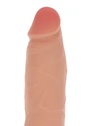 Вібратор Toy Joy Get Real Dual Density Smooth 22.5 см тілесний - мініатюра 2