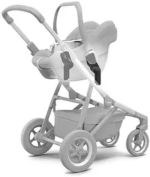 Адаптер Thule Sleek Main Position Car Seat Adapter (TH 11000345) - мініатюра 2