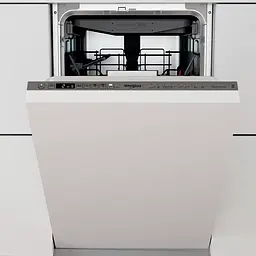 Посудомийна машина вбудована Whirlpool 10 комплектів A+++, 45 см, дисплей, інвертор білий - мініатюра 4