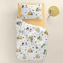 Дитяча постільна білизна Cosas FOREST CATS 110х140см (ForestCats_11Honey_140) - мініатюра 2