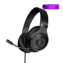 Игровая гарнитура Lorgar Noah 101 Gaming Black (LRG-GHS101B) - миниатюра 2