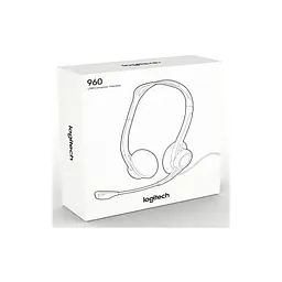 Навушники Logitech PC 960 Stereo Headset USB (981-000100) - мініатюра 9