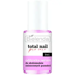 Кондиціонер-сироватка для сильно пошкоджених нігтів Bielenda Total Nail Pro Care 5 в 1, 10 мл - мініатюра 3