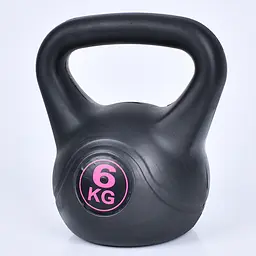 Гиря, 6 кг, 19x19x25 см - мініатюра 2