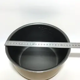 Каструля 4 л. для мультиварки DEX DMC-65 (аналог DEX DIP-65), антипригарне покриття, H=118 мм, D=235 мм - мініатюра 6