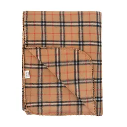 Плед Ardesto Fleece 130x160см, клітинка, бежевий (ART0722PB) - мініатюра 4