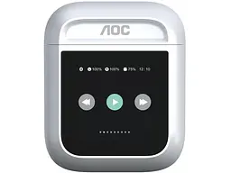 Навушники TWS AOC ACT3504WT White - мініатюра 5