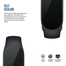 Плівка захисна Armorstandart Matte hydrogel Xiaomi Mi Band 7 9 pcs (ARM92116) - мініатюра 3