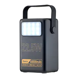 Power Bank Hoco J110 Powerful 22.5W fully compatible power bank 60000mAh Black