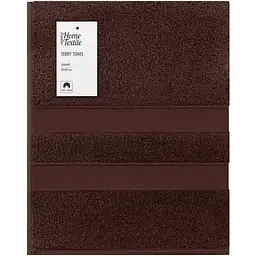 Рушник махровий Ardesto Splendid 50х90 см 100% бавовна коричневий (ART2350BR) 