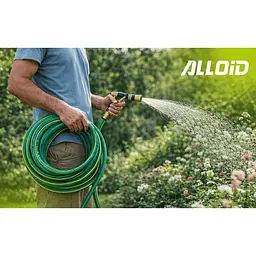 Шланг армований 4-х шаровий Alloid Building Tools Jade Caterpillar 1/2" 30 м (WH-67663) - мініатюра 9
