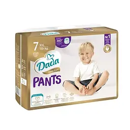 Підгузки-трусики Dada Extra Care Pants 7 XXL для дітей вагою від 18 кг 34 шт (Pants7New)