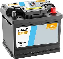 Автомобільний акумулятор EXIDE Excell 6СТ-50Ah АзЕ 450A (EN) EB500