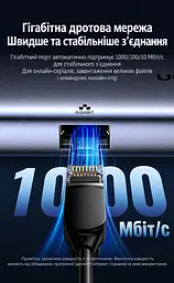 Док-станція USB-C UGREEN CM498 хаб 2 USB-A та 2 USB-C для даних до 5 Гбіт/с HDMI до 4K 60 Гц з режимами 2K 120 Гц та 1080p 144 Гц для HDMI потрібен відеовихід USB-C пристрою RJ45 Ethernet до 1000 Мбіт/с кардридер SD/microSD вхід живлення USB-C PD 3.0 до 100 Вт із заряджанням ноутбука до 85 Вт одночасне читання двох карт для Windows/macOS/Linux вбудований кабель 0,2 м темно-сірий (15375) - мініатюра 8