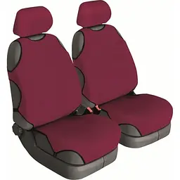 Авточохли майки для передніх сидінь Beltex DELUX Бордові (BX12410)