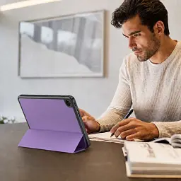 Чохол до планшета BeCover Flexible TPU Matte Xiaomi Redmi Pad 2 SE 9.7" (2026) Purple (716154) - мініатюра 7