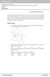 English Phonetics and Phonology. A practical course with Audio CDs - мініатюра 8