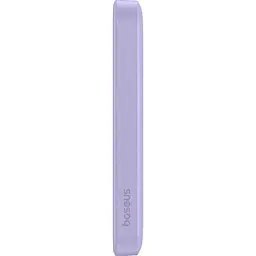 Зовнішній акумулятор Baseus Magnetic Bracket Mini 5000mAh 20W Purple (P10022107513-00) [117954] - мініатюра 4