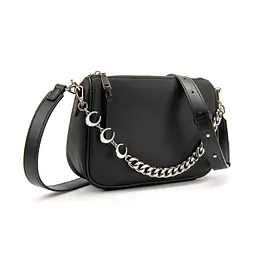 Елегантна шкіряна сумочка з ланцюжком Olivia Leather B24-W-99130A - мініатюра 3
