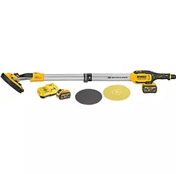 Акумуляторна ексцентрикова шліфувальна машина DeWalt з АКБ та ЗП DCE800T2 - мініатюра 2