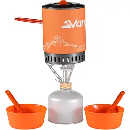 Система для приготування їжі Vango Ultralight Heat Exchanger Cook Kit Grey (ACQHEATEXG10Z05) - мініатюра 2