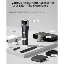 Машинка для стрижки DOCO Electric Hair Clipper Metallic Black (HC002) [174040] - мініатюра 8