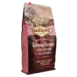 Сухий корм для кошенят Carnilove Cat Salmon&Turkey Kitten з лососем та індичкою 6 кг - мініатюра 3