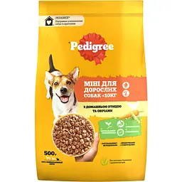 Сухой корм для маленьких собак Pedigree с птицей и овощами 500 г