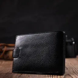 Шкіряний чоловічий гаманець Bond 13х9,5х1,5 см acs0026926 - мініатюра 8