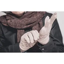 Зимові рукавички для сенсорних екранів Xiaomi Touch Screen Gloves Finger Winter Coffee XMJ013 - мініатюра 4