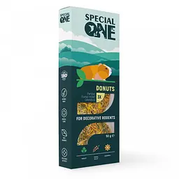 Пончики SPECIAL ONE «Петрушка, чумиза, календула» для декоративних гризунів 50г арт.PR242521