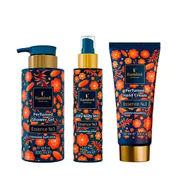 Подарунковий набір косметики для розкішного догляду Famirel Essence №3 (085465, 085564, 085519)