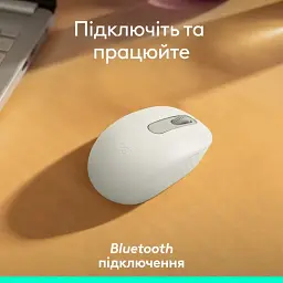 Миша LOGITECH M196 Offwhite 910-007460 - мініатюра 2