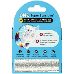 Презервативи One Super Sensitive 3 шт. - мініатюра 2
