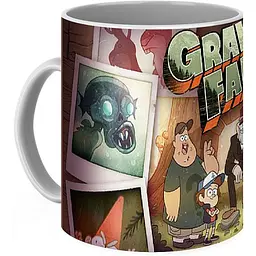 Кухоль GeekLand Gravity Falls heroes GF.02.07. 330 мл білий - мініатюра 3