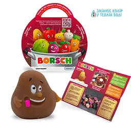 Стретч-іграшка Elastikorps Borsch у вигляді овоча "Борщ" 41/CN23 у дисплеї - мініатюра 2