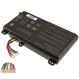 Акумулятор до ноутбука Acer AS15B3N, 5200mAh (77Wh), 8cell, 14.8V, Li-ion AlSoft (A71013) - мініатюра 3