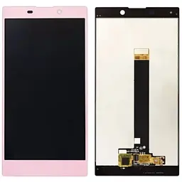 Дисплей Sony H3311 Xperia L2 /H3321 /H4311 /H4331 рожевий